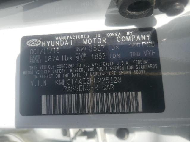 Photo 11 VIN: KMHCT4AE2HU225123 - HYUNDAI ACCENT SE 