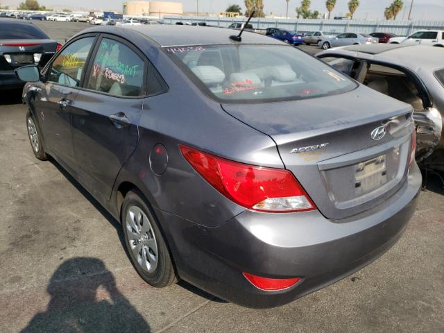 Photo 2 VIN: KMHCT4AE2HU274581 - HYUNDAI ACCENT SE 