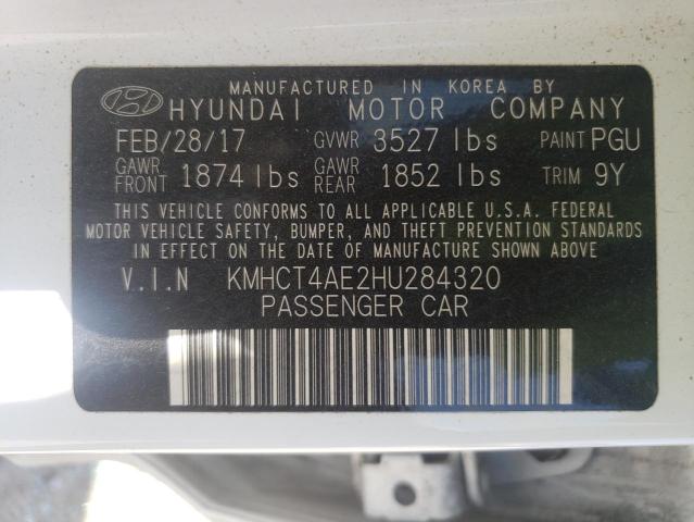 Photo 9 VIN: KMHCT4AE2HU284320 - HYUNDAI ACCENT SE 