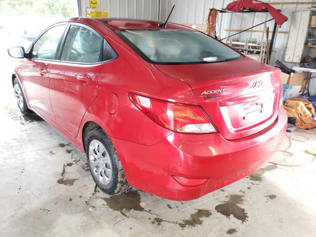 Photo 2 VIN: KMHCT4AE2HU290666 - HYUNDAI ACCENT SE 