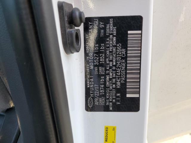 Photo 12 VIN: KMHCT4AE2HU312665 - HYUNDAI ACCENT SE 