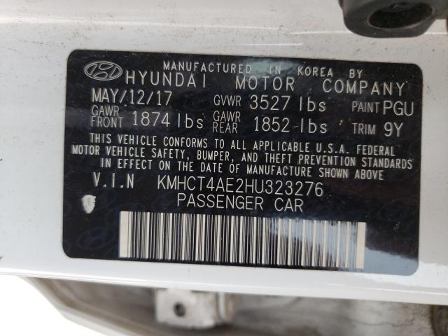 Photo 9 VIN: KMHCT4AE2HU323276 - HYUNDAI ACCENT SE 