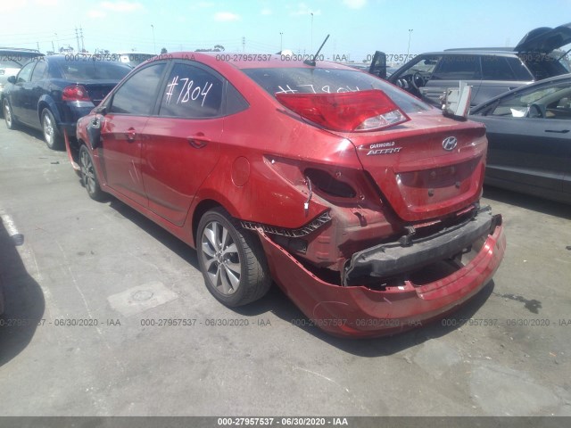 Photo 2 VIN: KMHCT4AE2HU376804 - HYUNDAI ACCENT 