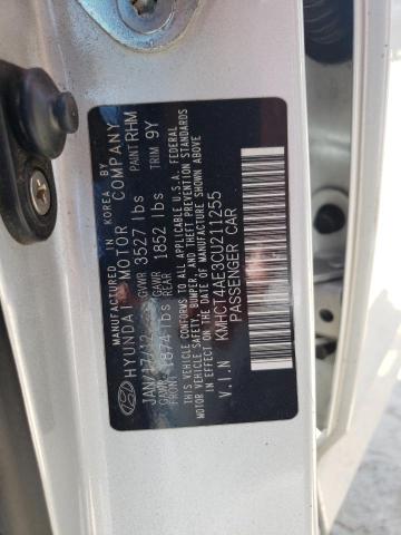 Photo 9 VIN: KMHCT4AE3CU211255 - HYUNDAI ACCENT GLS 