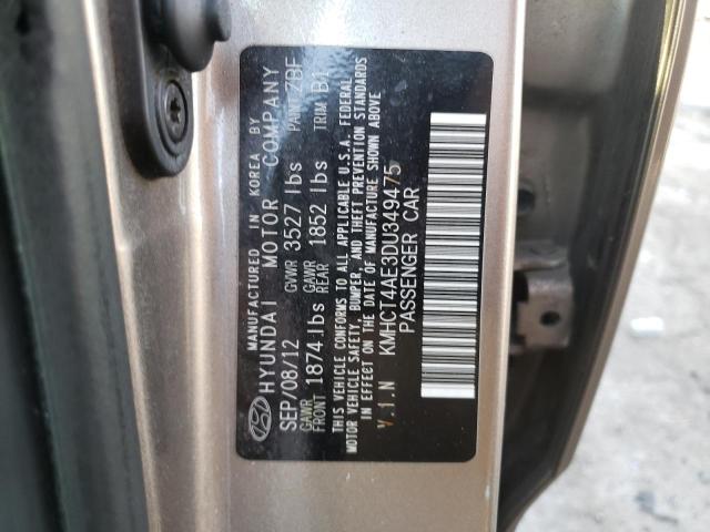 Photo 11 VIN: KMHCT4AE3DU349475 - HYUNDAI ACCENT 