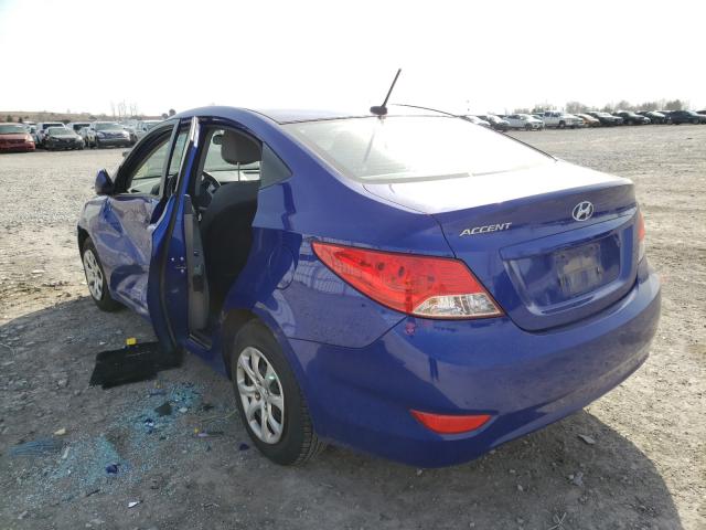 Photo 2 VIN: KMHCT4AE3DU363800 - HYUNDAI ACCENT GLS 