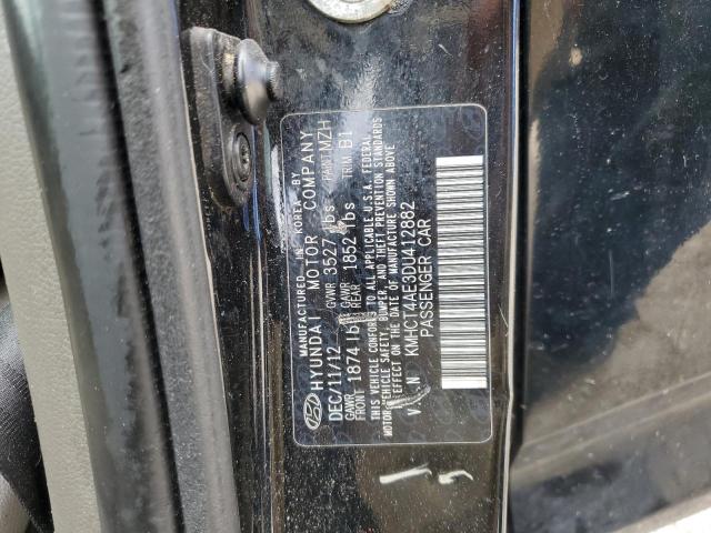 Photo 11 VIN: KMHCT4AE3DU412882 - HYUNDAI ACCENT GLS 