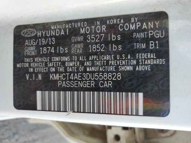 Photo 11 VIN: KMHCT4AE3DU558828 - HYUNDAI ACCENT GLS 