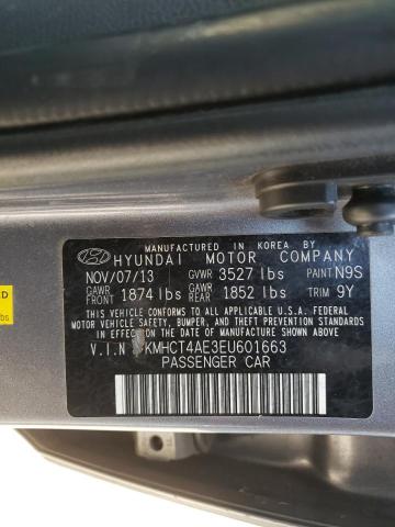 Photo 9 VIN: KMHCT4AE3EU601663 - HYUNDAI ACCENT GLS 