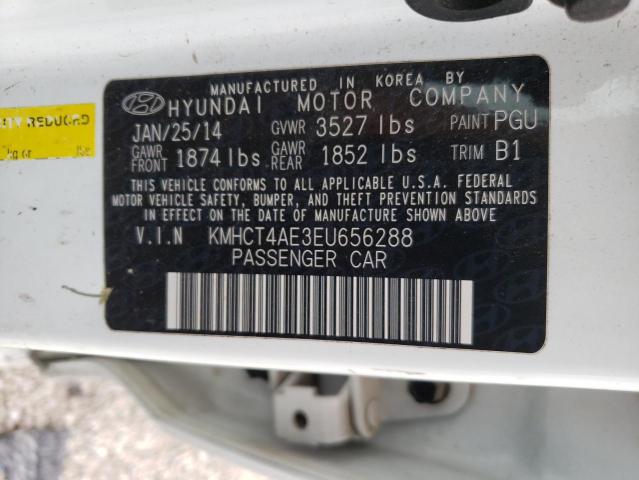 Photo 12 VIN: KMHCT4AE3EU656288 - HYUNDAI ACCENT GLS 