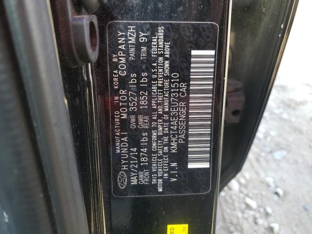 Photo 11 VIN: KMHCT4AE3EU731510 - HYUNDAI ACCENT GLS 