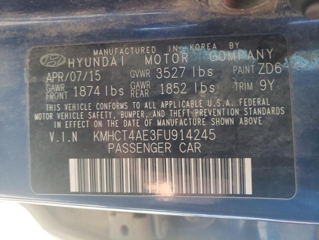 Photo 9 VIN: KMHCT4AE3FU914245 - HYUNDAI ACCENT GLS 