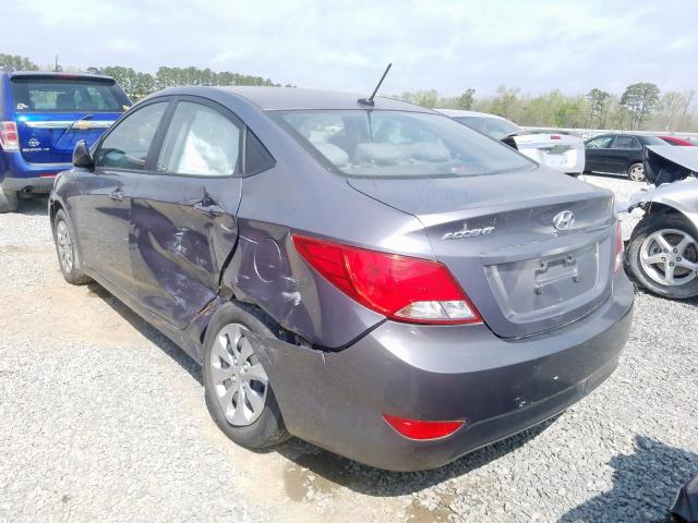 Photo 2 VIN: KMHCT4AE3GU015726 - HYUNDAI ACCENT SE 