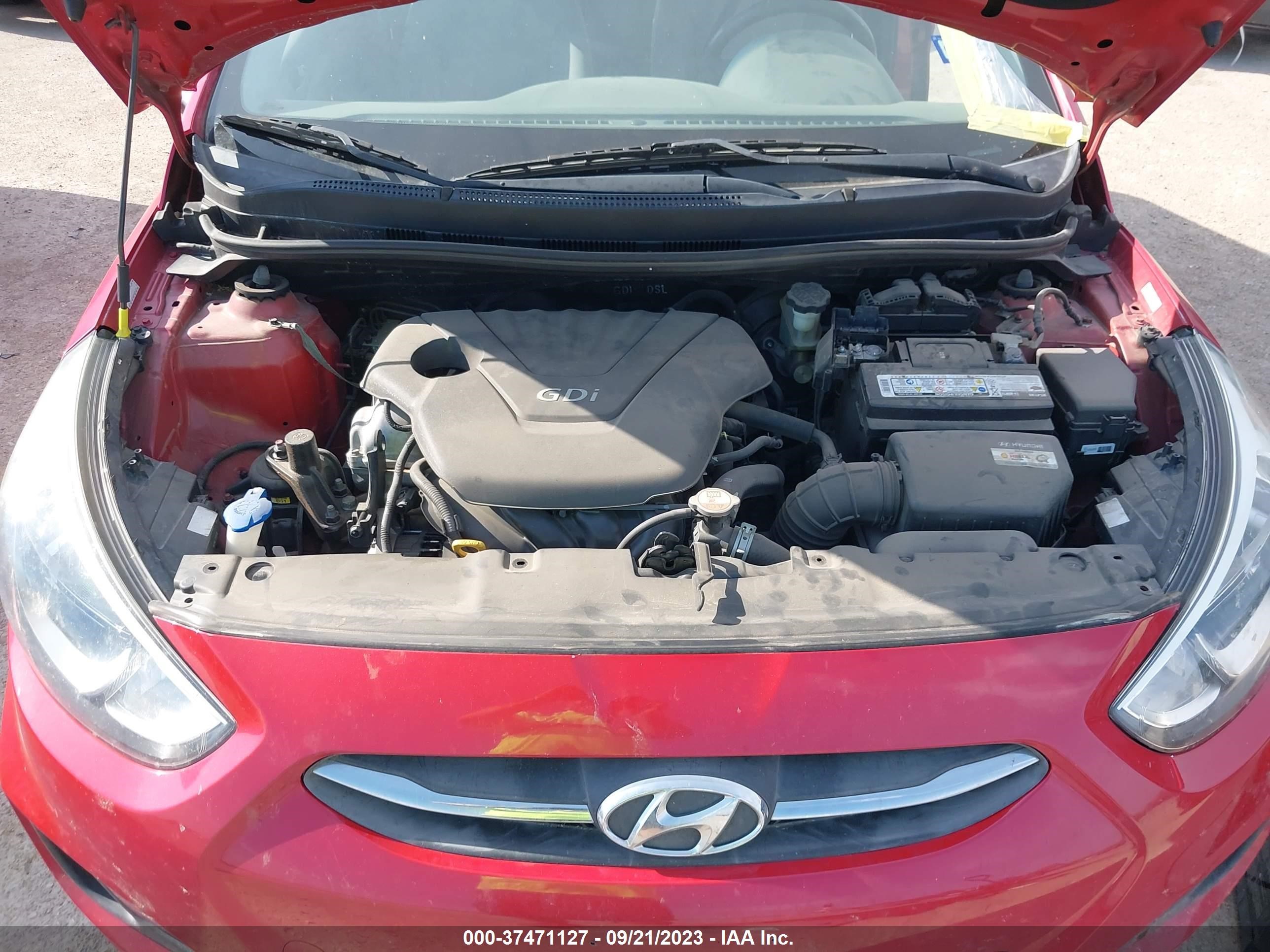 Photo 9 VIN: KMHCT4AE3GU078227 - HYUNDAI ACCENT 