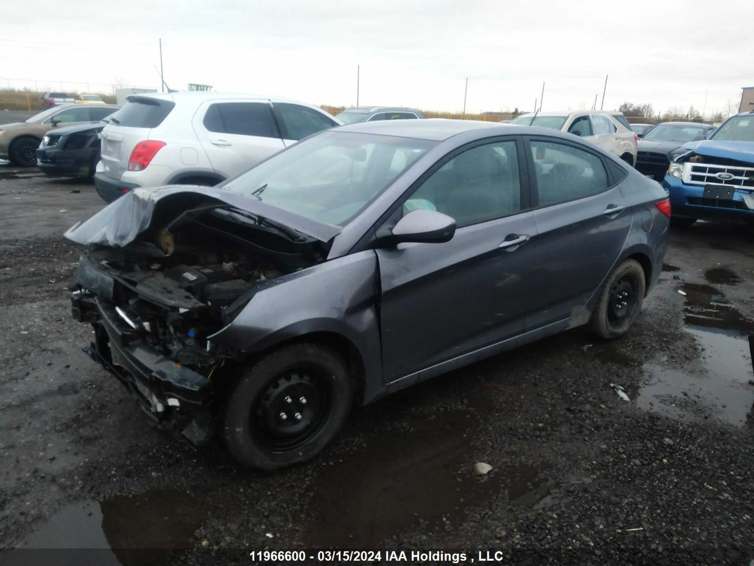 Photo 1 VIN: KMHCT4AE3GU079118 - HYUNDAI ACCENT 