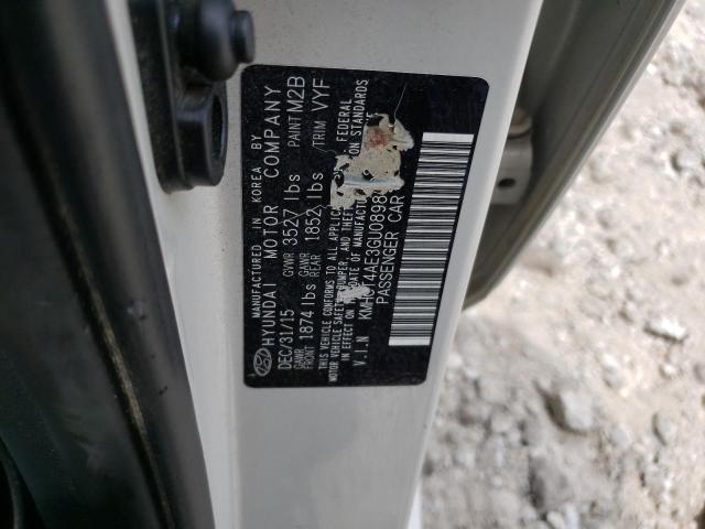 Photo 11 VIN: KMHCT4AE3GU089812 - HYUNDAI ACCENT 