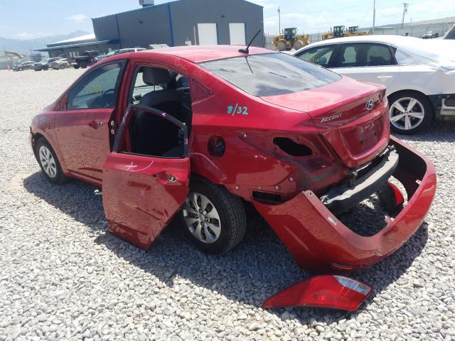 Photo 2 VIN: KMHCT4AE3GU108276 - HYUNDAI ACCENT SE 