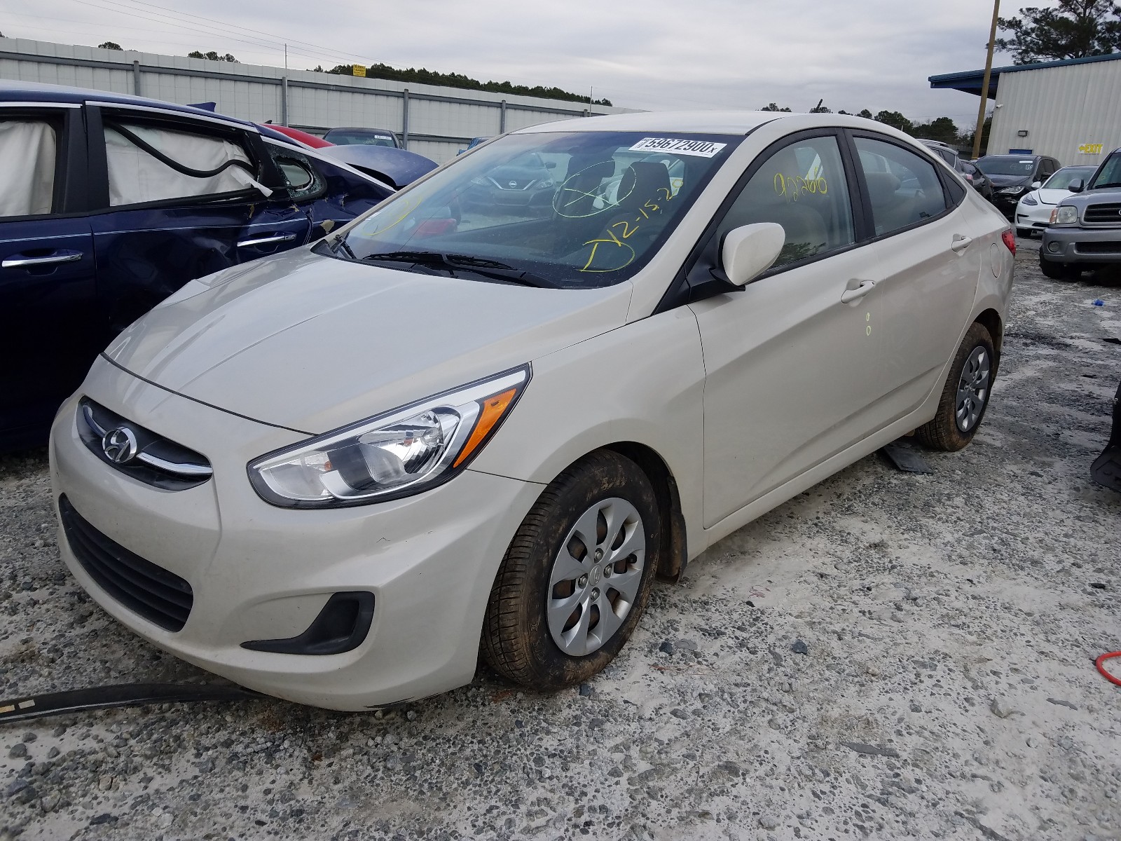 Photo 1 VIN: KMHCT4AE3GU124624 - HYUNDAI ACCENT SE 