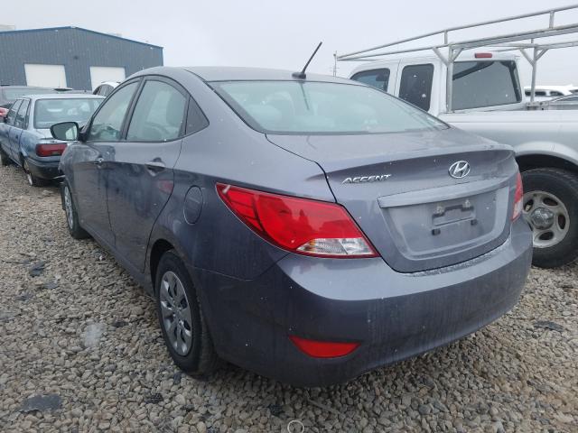 Photo 2 VIN: KMHCT4AE3HU168768 - HYUNDAI ACCENT SE 