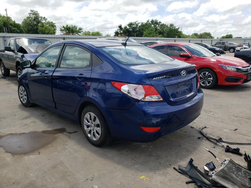 Photo 2 VIN: KMHCT4AE3HU170262 - HYUNDAI ACCENT SE 