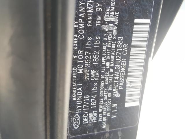 Photo 9 VIN: KMHCT4AE3HU271883 - HYUNDAI ACCENT SE 