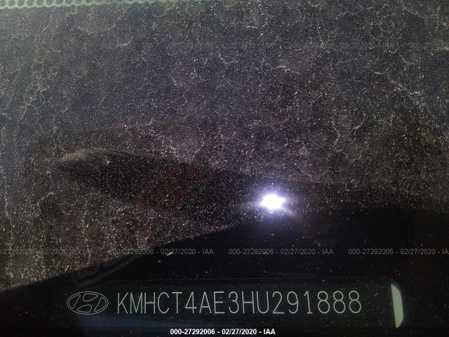 Photo 8 VIN: KMHCT4AE3HU291888 - HYUNDAI ACCENT 