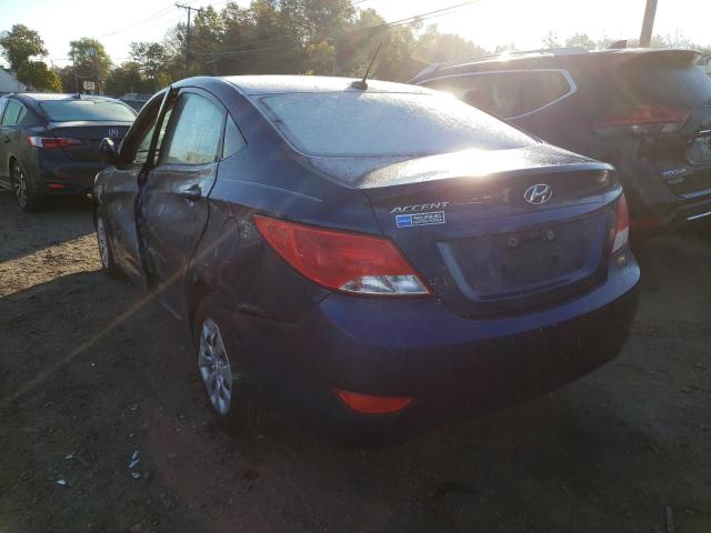 Photo 2 VIN: KMHCT4AE3HU316272 - HYUNDAI ACCENT SE 