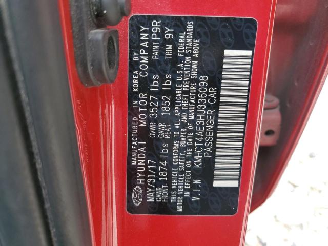 Photo 11 VIN: KMHCT4AE3HU336098 - HYUNDAI ACCENT 