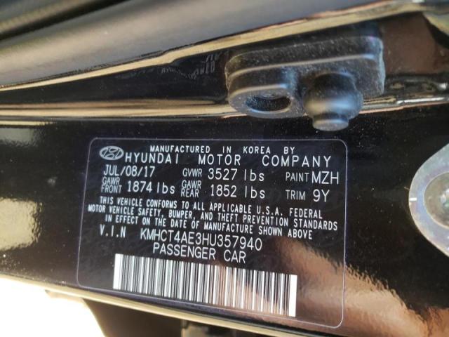 Photo 9 VIN: KMHCT4AE3HU357940 - HYUNDAI ACCENT 