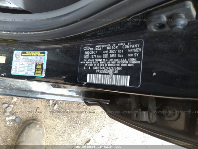 Photo 8 VIN: KMHCT4AE3HU378464 - HYUNDAI ACCENT 