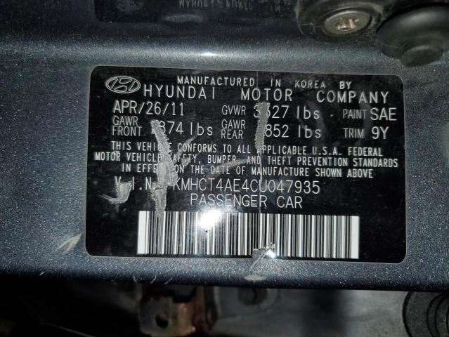 Photo 11 VIN: KMHCT4AE4CU047935 - HYUNDAI ACCENT GLS 