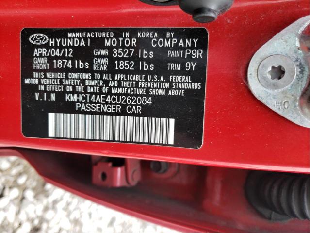 Photo 9 VIN: KMHCT4AE4CU262084 - HYUNDAI ACCENT GLS 