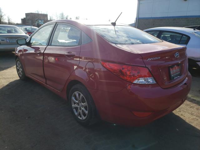 Photo 2 VIN: KMHCT4AE4DU281218 - HYUNDAI ACCENT GLS 