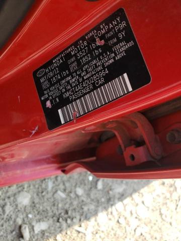 Photo 11 VIN: KMHCT4AE4DU285964 - HYUNDAI ACCENT GLS 