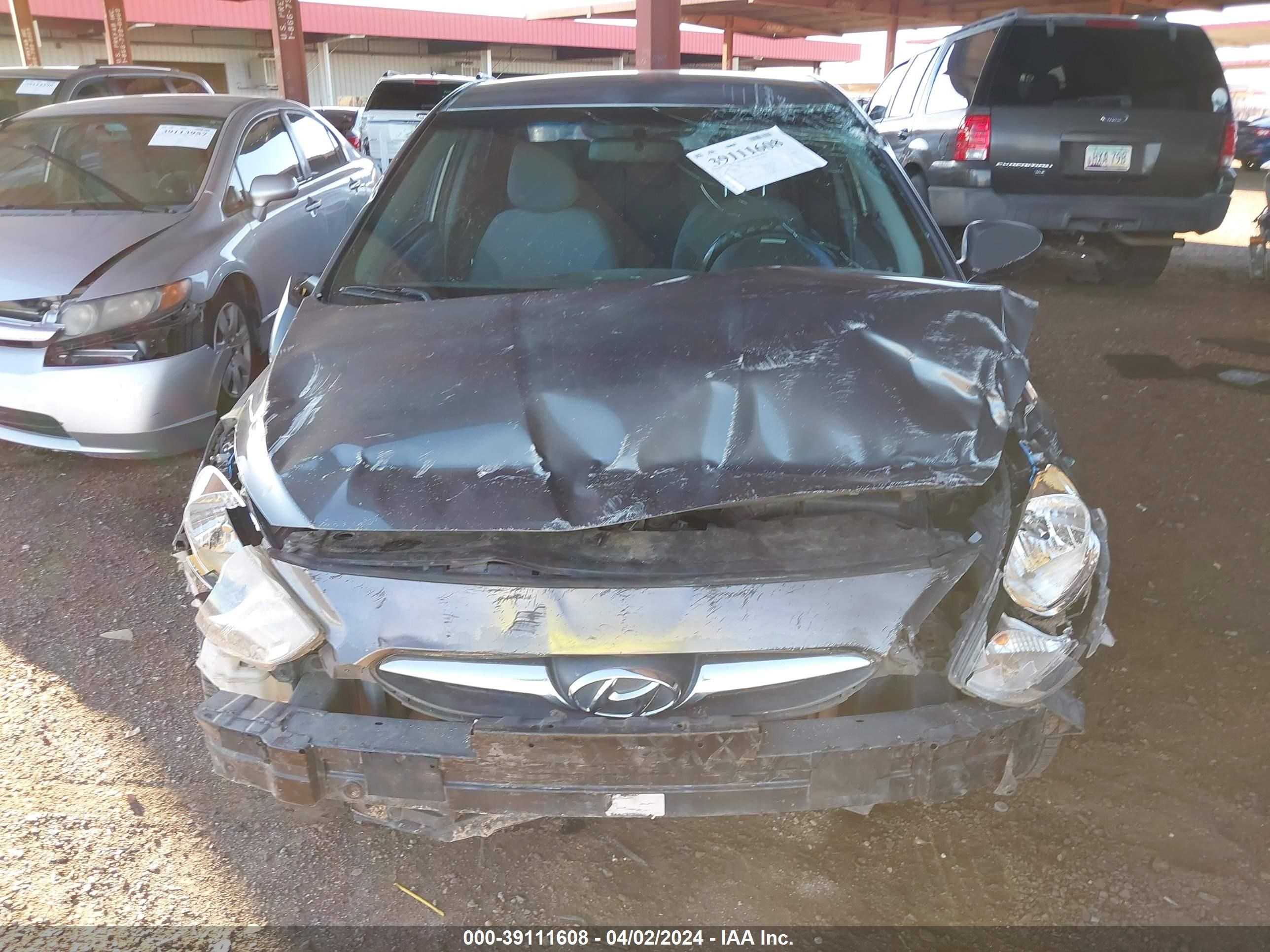 Photo 11 VIN: KMHCT4AE4DU386857 - HYUNDAI ACCENT 