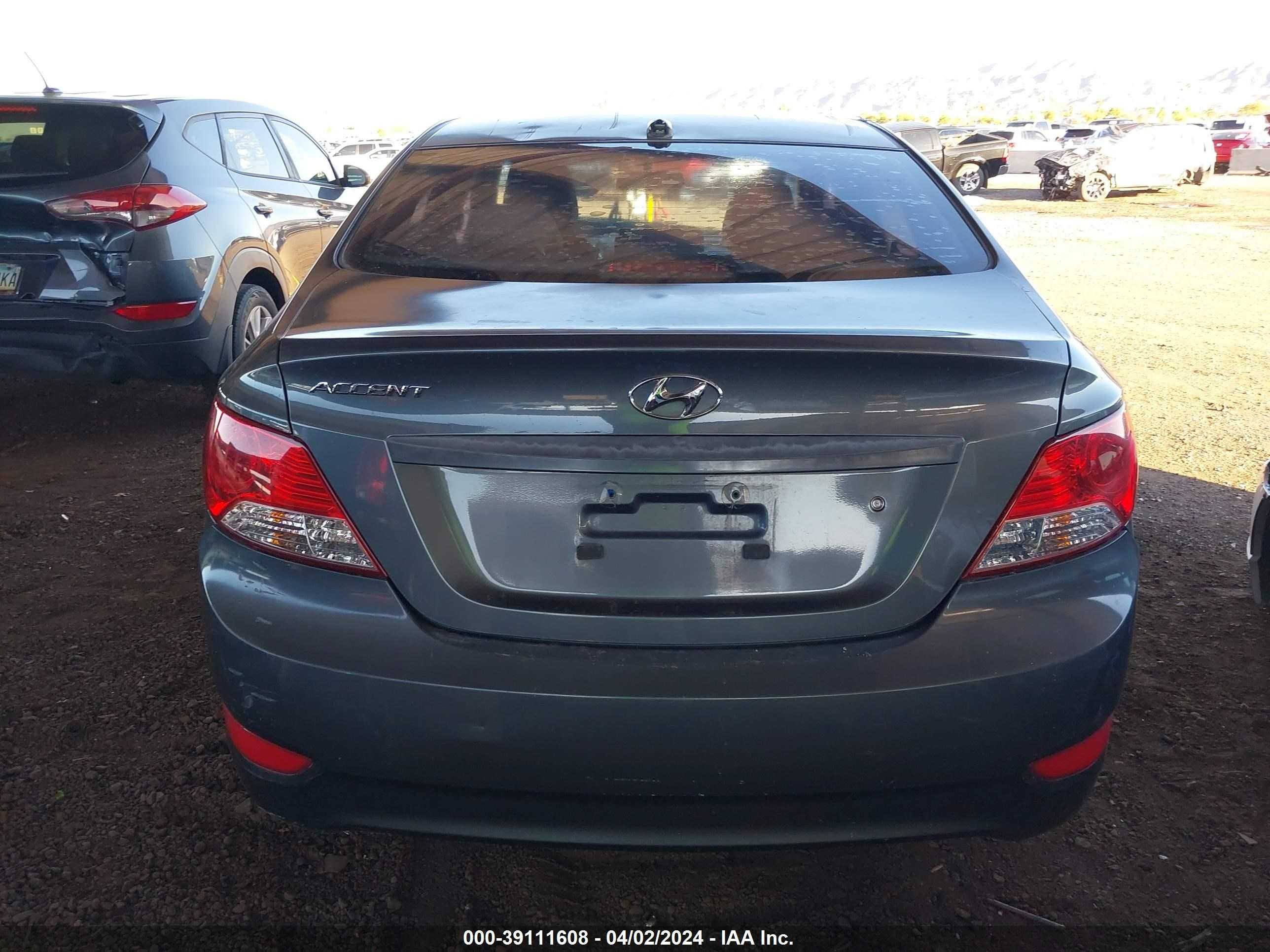 Photo 15 VIN: KMHCT4AE4DU386857 - HYUNDAI ACCENT 