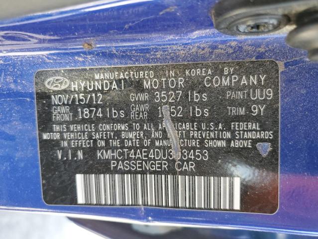 Photo 11 VIN: KMHCT4AE4DU393453 - HYUNDAI ACCENT 