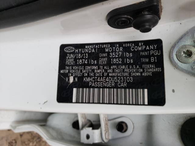 Photo 9 VIN: KMHCT4AE4DU523103 - HYUNDAI ACCENT GLS 