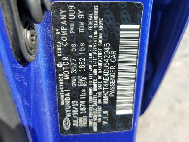 Photo 12 VIN: KMHCT4AE4DU542945 - HYUNDAI ACCENT GLS 