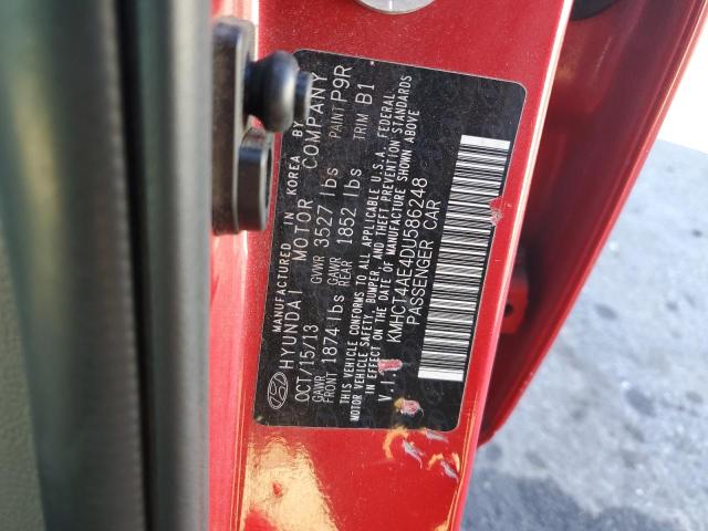 Photo 11 VIN: KMHCT4AE4DU586248 - HYUNDAI ACCENT GLS 