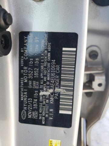 Photo 11 VIN: KMHCT4AE4EU610694 - HYUNDAI ACCENT GLS 