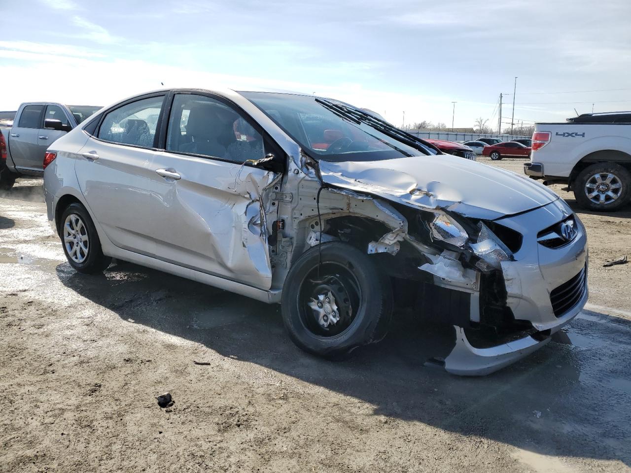 Photo 3 VIN: KMHCT4AE4EU671205 - HYUNDAI ACCENT 