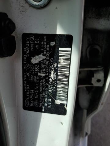 Photo 11 VIN: KMHCT4AE4EU736795 - HYUNDAI ACCENT 