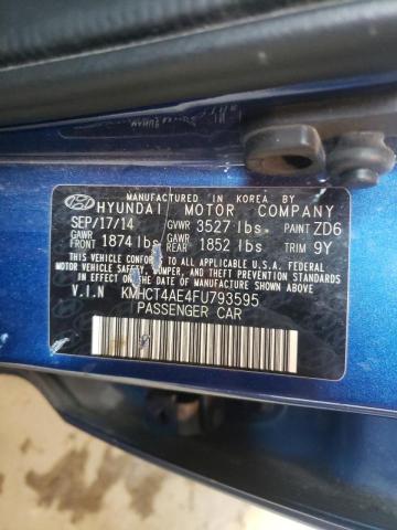 Photo 11 VIN: KMHCT4AE4FU793595 - HYUNDAI ACCENT GLS 