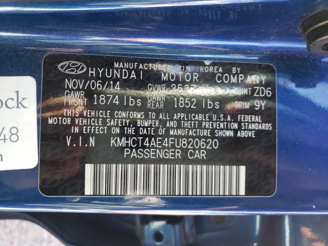 Photo 9 VIN: KMHCT4AE4FU820620 - HYUNDAI ACCENT 