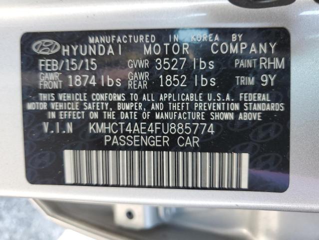 Photo 11 VIN: KMHCT4AE4FU885774 - HYUNDAI ACCENT GLS 