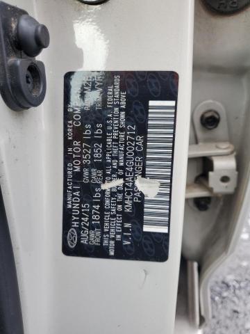 Photo 11 VIN: KMHCT4AE4GU002712 - HYUNDAI ACCENT SE 