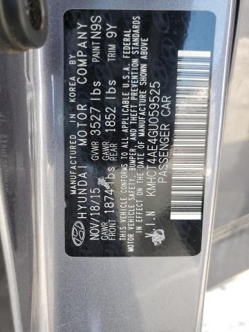 Photo 11 VIN: KMHCT4AE4GU059525 - HYUNDAI ACCENT SE 