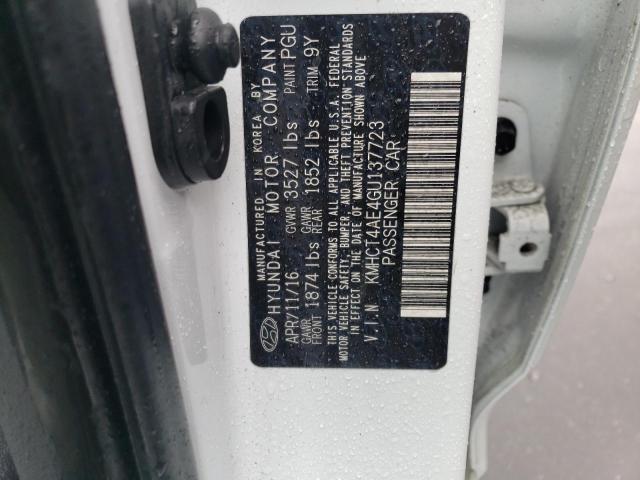 Photo 11 VIN: KMHCT4AE4GU137723 - HYUNDAI ACCENT SE 