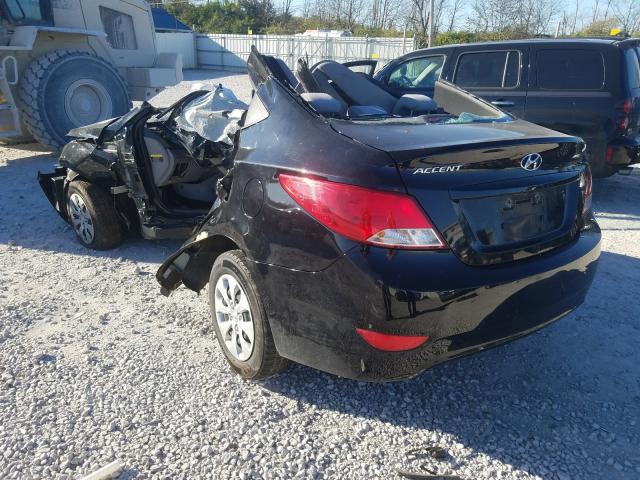 Photo 2 VIN: KMHCT4AE4GU156840 - HYUNDAI ACCENT SE 